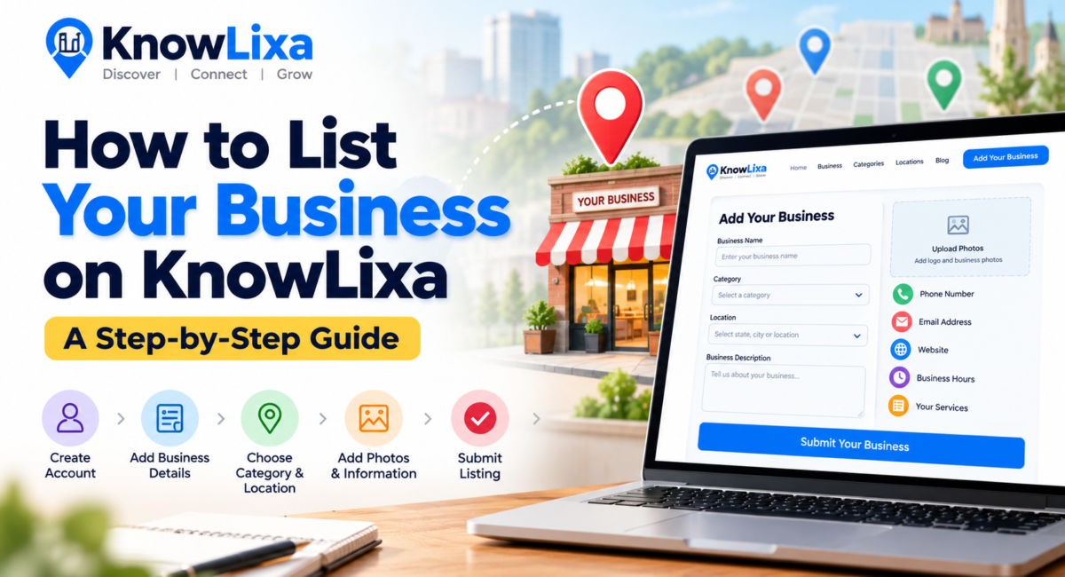 list business on KnowLixa